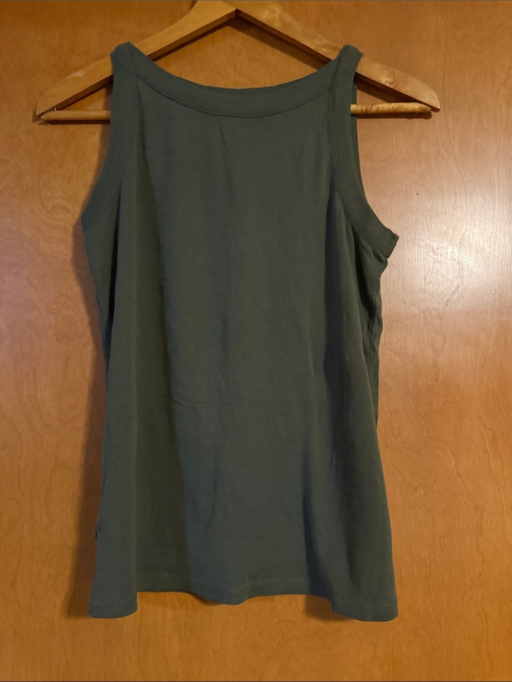 LOFT Olive Green Sleeveless Tank Top